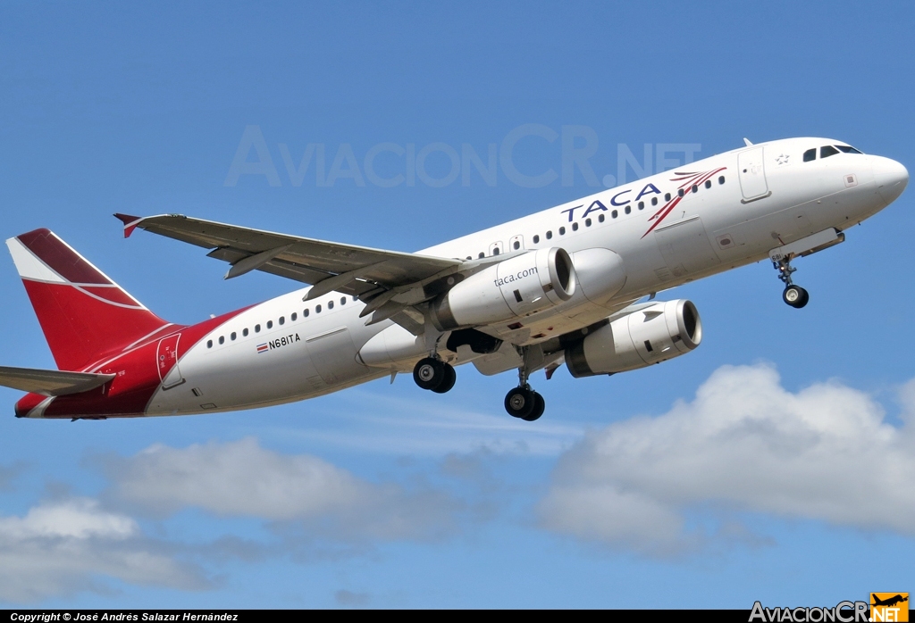 N681TA - Airbus A320-233 - TACA