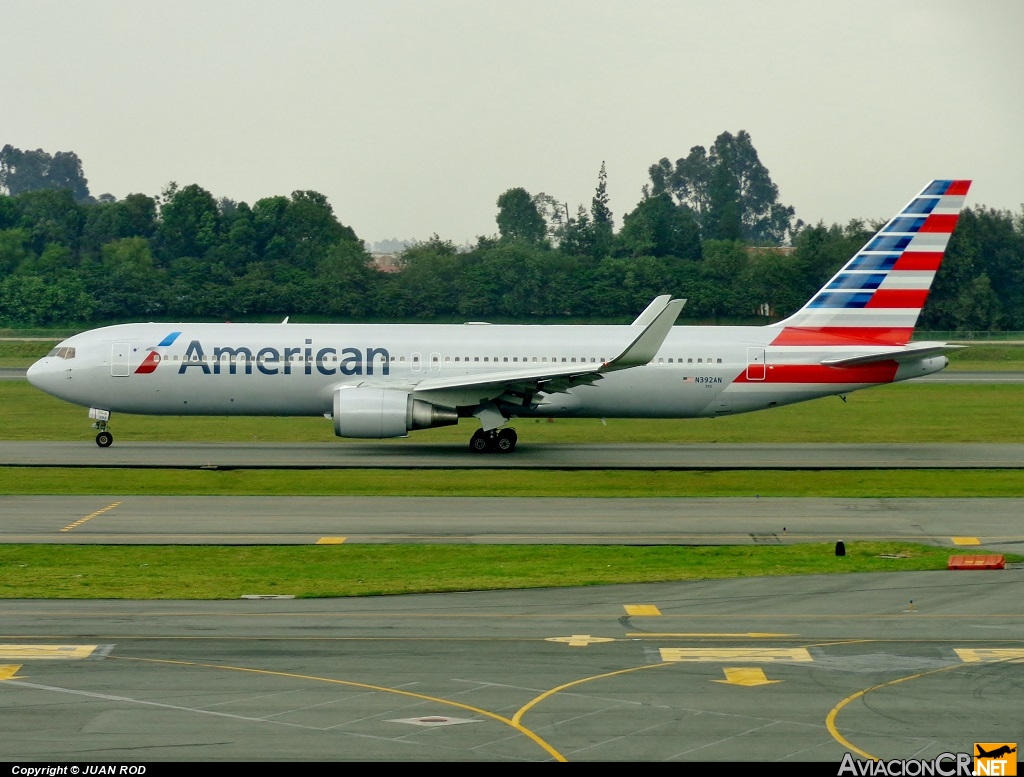 N392AN - Boeing 767-323/ER - American Airlines