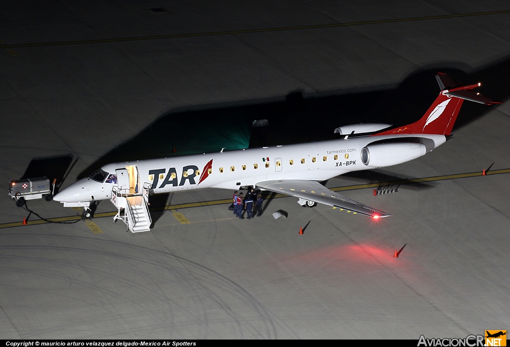 XA-BPK - Embraer EMB-145LR (ERJ-145LR) - TAR Aerolineas ( Transportes Aereos Regionales )