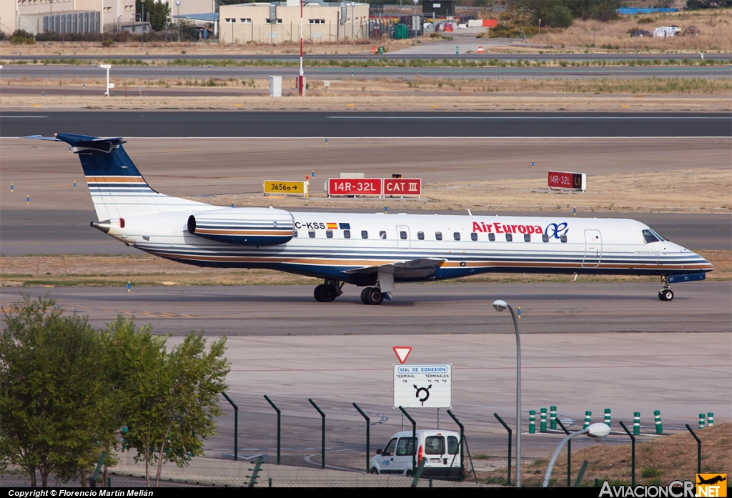 EC-KSS - Embraer Embraer EMB-145LR (ERJ-145LR) - Air Europa