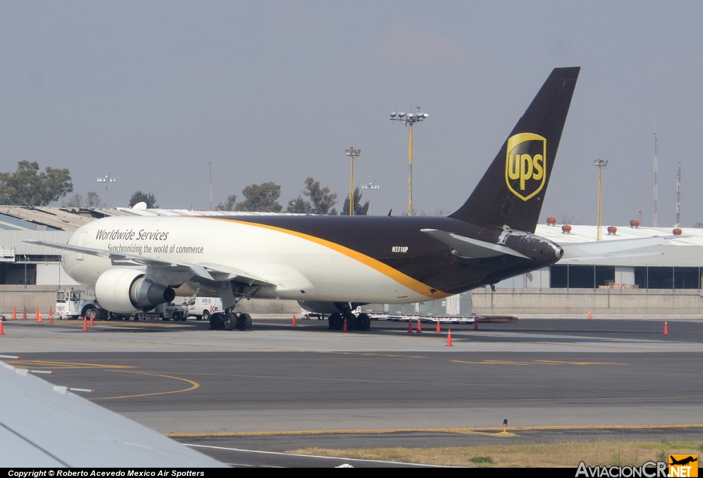 N331UP - Boeing 767-34AF(ER) - UPS - United Parcel Service