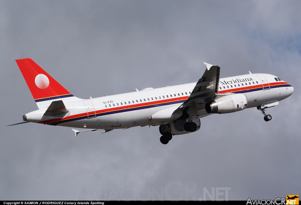 EI-EZS - Airbus A320-232 - Meridiana Fly