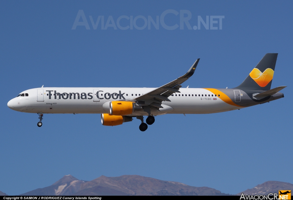 G-TCDC - Airbus A321-211 - Thomas Cook Airlines