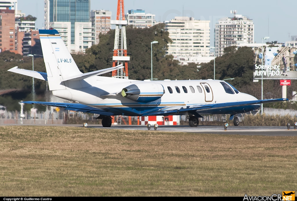 LV-WLS - Cessna 560 Citation Ultra - Privado