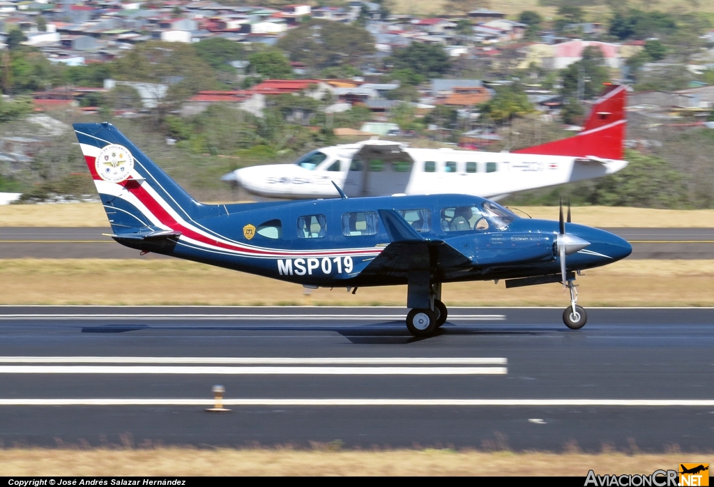 MSP019 - Piper PA-31-350 Navajo Panther - Ministerio de Seguridad Pública - Costa Rica