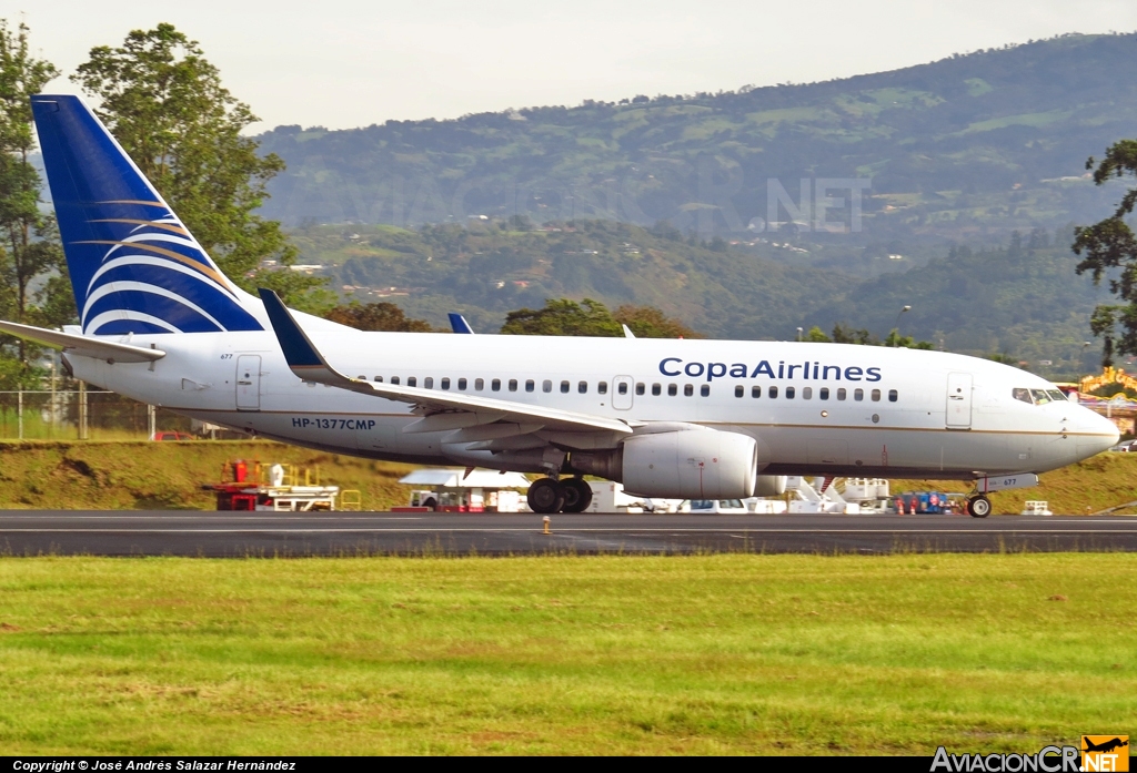 HP-1377CMP - Boeing 737-7V3 - Copa Airlines