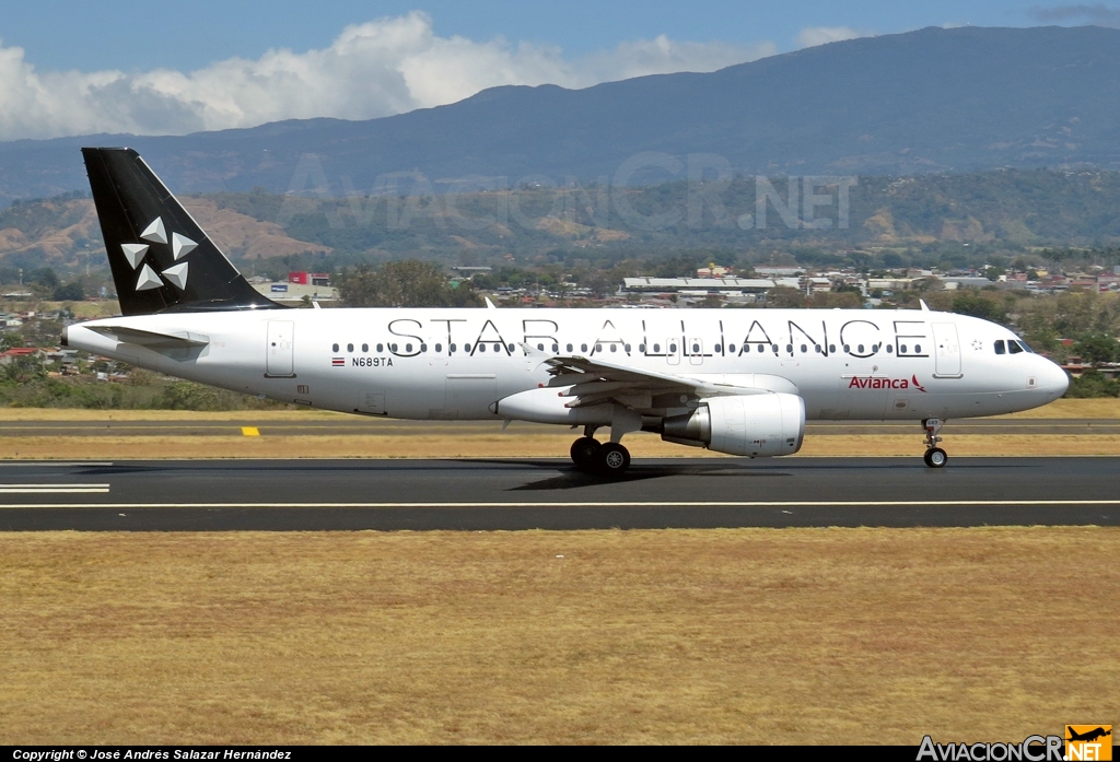 N689TA - Airbus A320-214 - Avianca