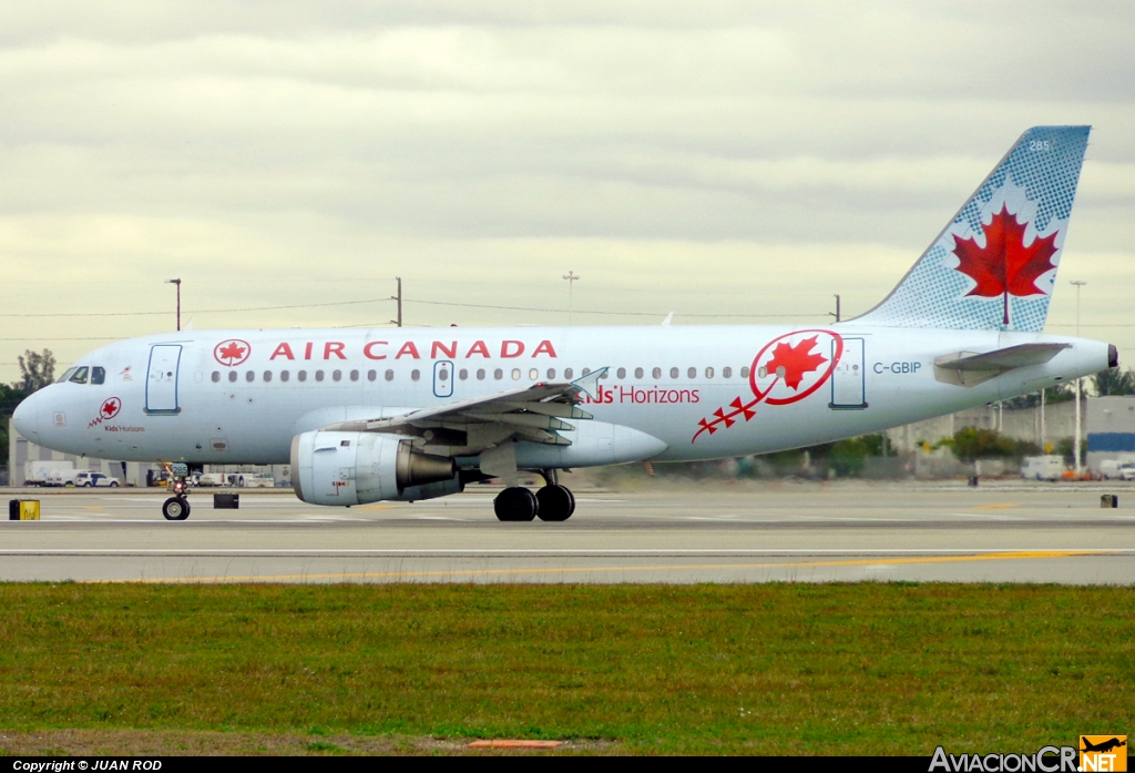 C-GBIP - Airbus A319-114 - Air Canada