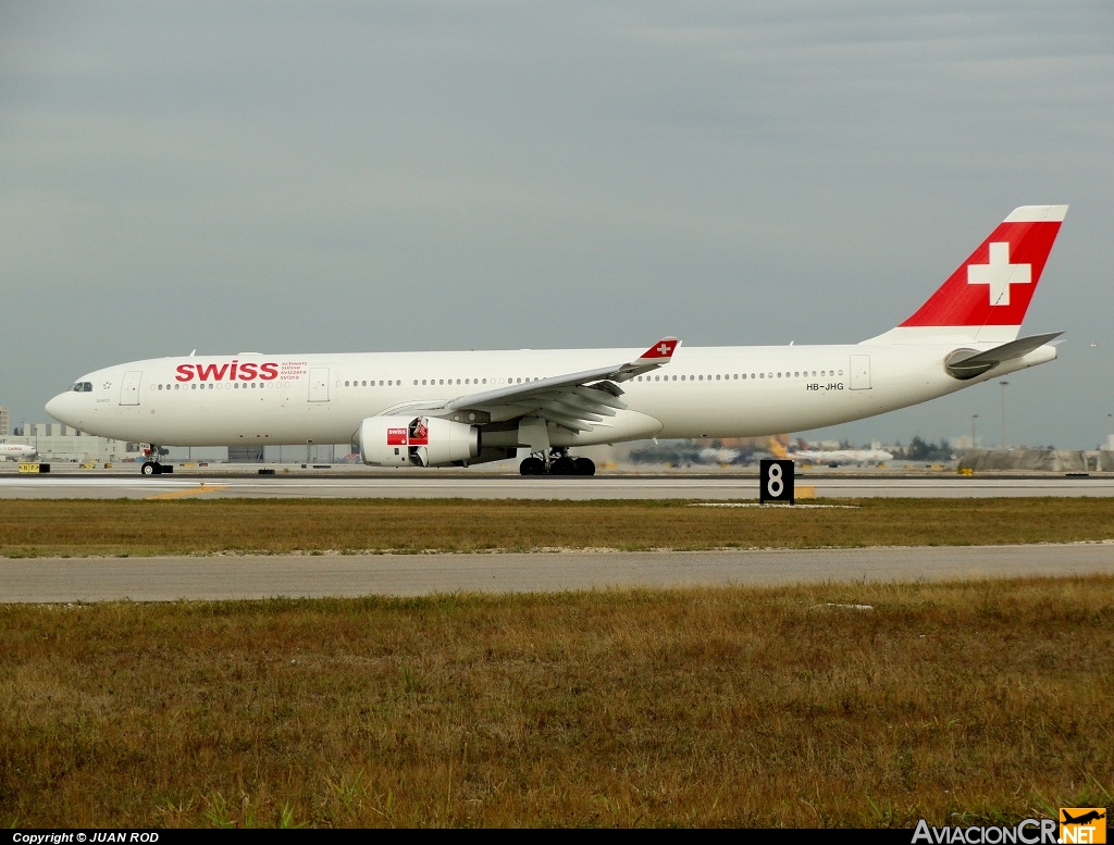 HB-JHG - Airbus A330-343X - Swiss International Airlines