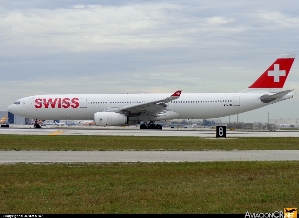 HB-JHN - Airbus A330-343X - Swiss International Airlines