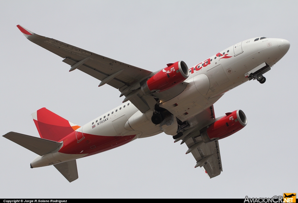 N703AV - Airbus A319-132 - Avianca