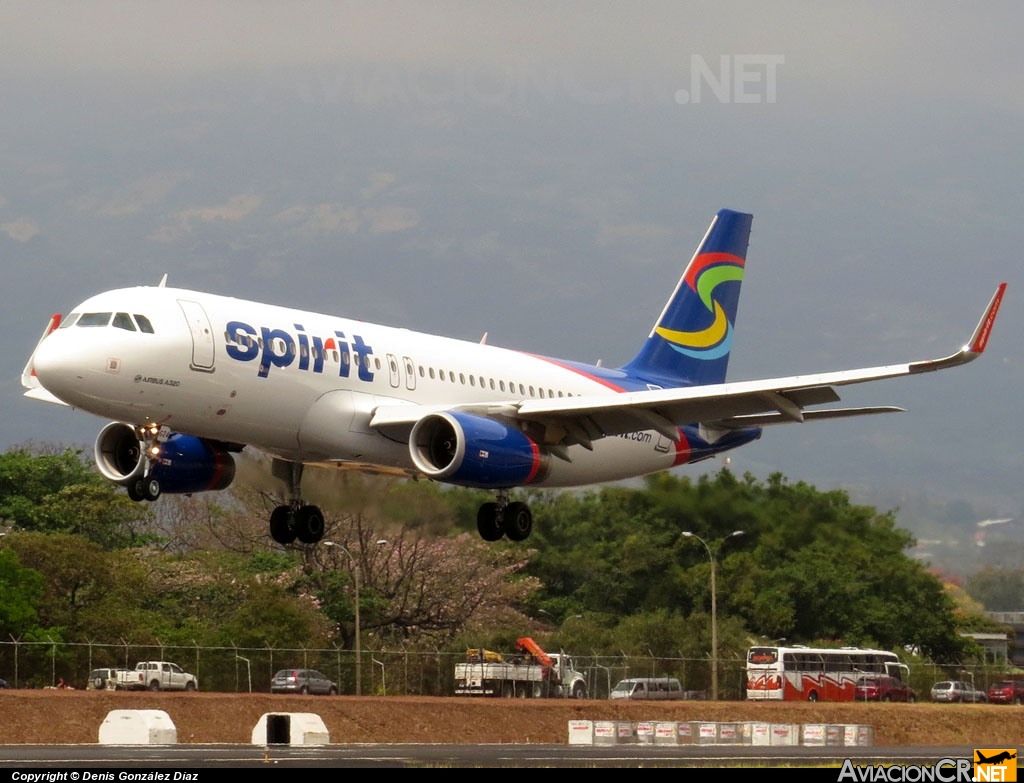 N624NK - Airbus A320-232 - Spirit Airlines