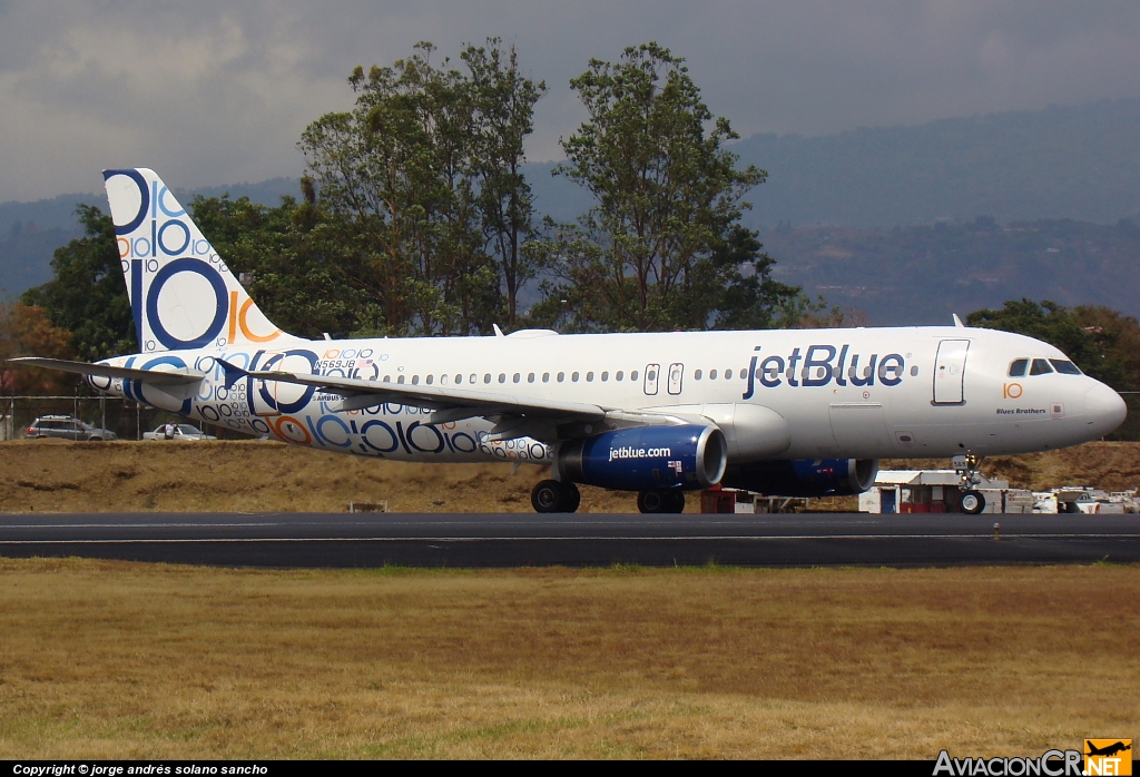 N569JB - Airbus A320-232 - Jet Blue