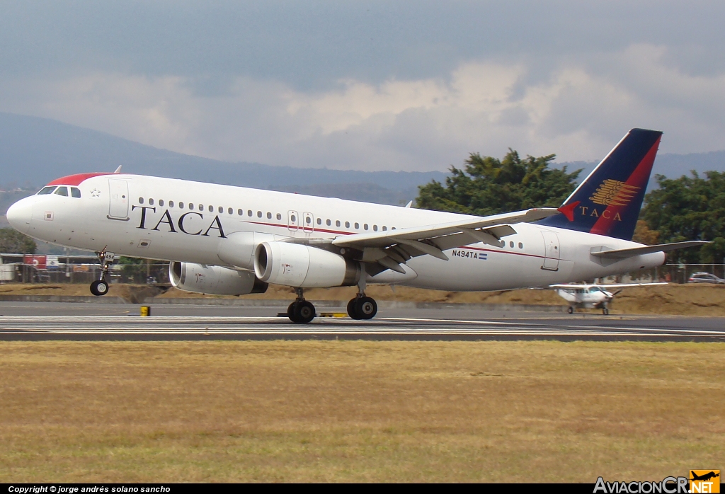 N494TA - Airbus A320-233 - TACA