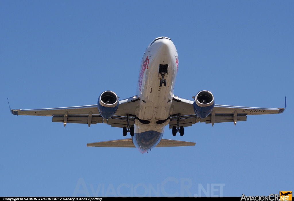 G-GDFK - Boeing 737-36N - Jet2.com