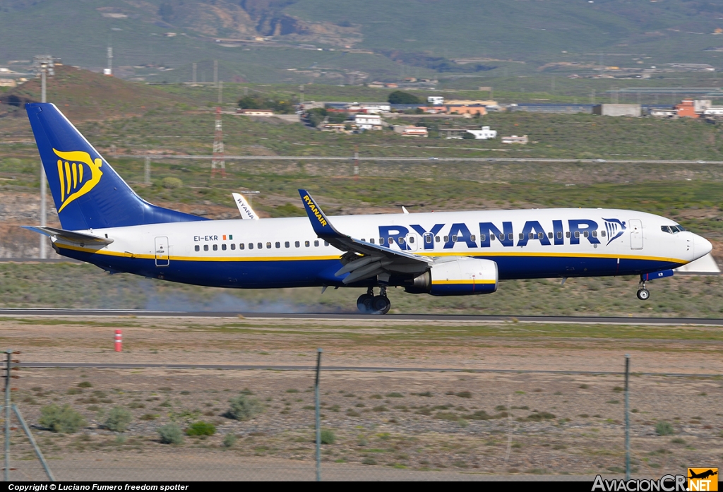 EI-EKR - Boeing 737-8AS - Ryanair