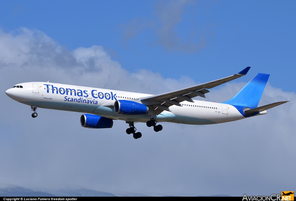 OY-VKG - Airbus A330-343X - Thomas Cook Airlines (Scandinavia)