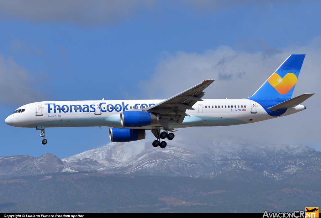 G-JMCD - Boeing 757-25F - Thomas Cook Airlines