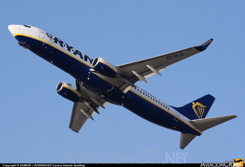 EI-DLO - Boeing 737-8AS - Ryanair