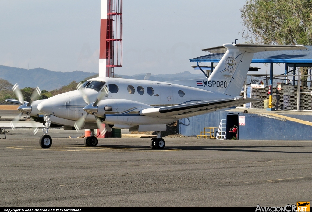 MSP020 - Beechcraft F90-1 King Air - Ministerio de Seguridad Pública - Costa Rica