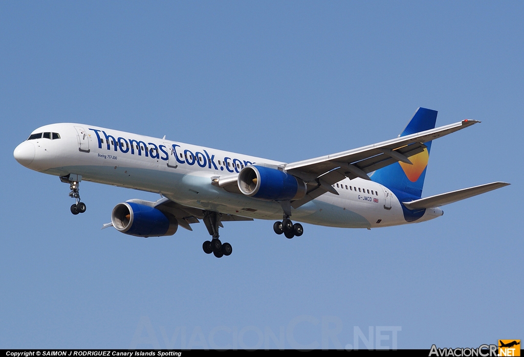 G-JMCD - Boeing 757-25F - Thomas Cook Airlines