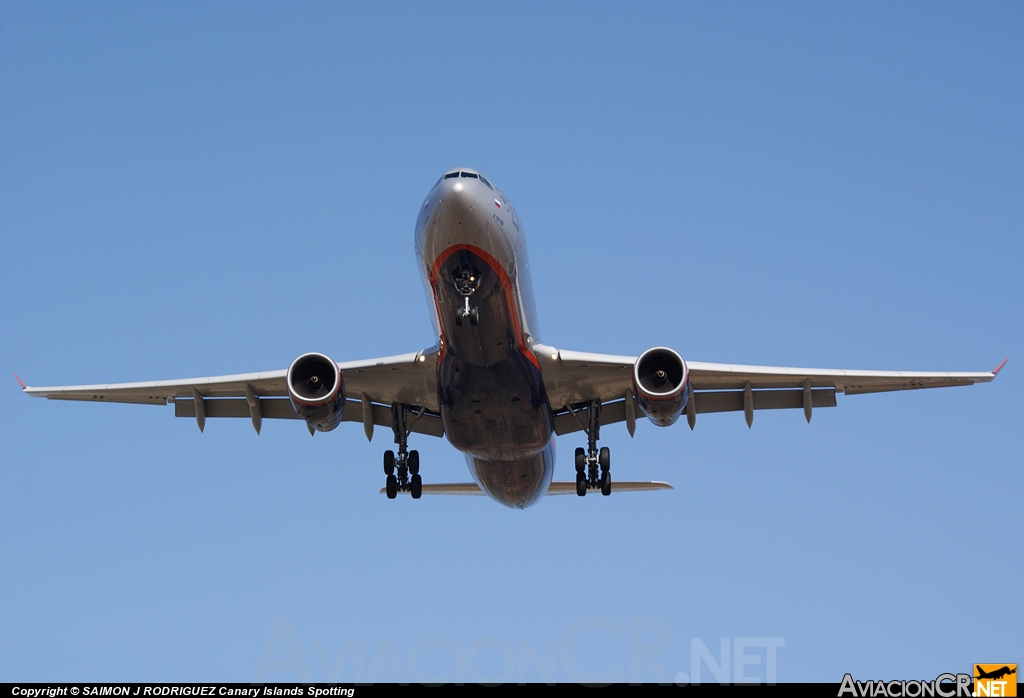 VQ-BEL - Airbus A330-343X - Aeroflot  - Russian Airlines