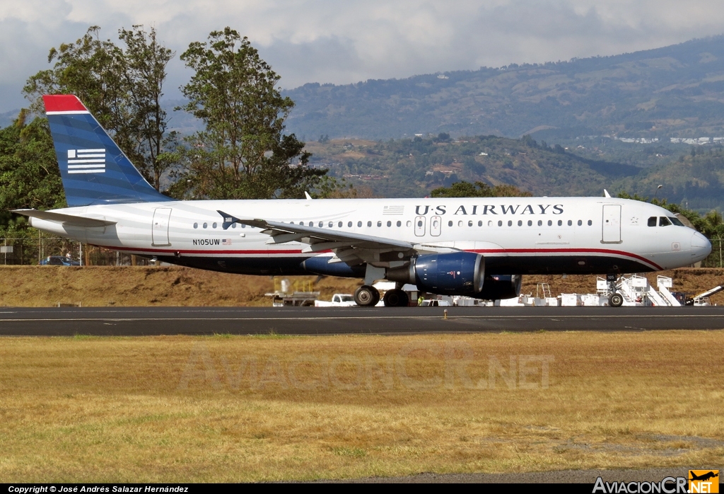 N105UW - Airbus A320-214 - US Airways