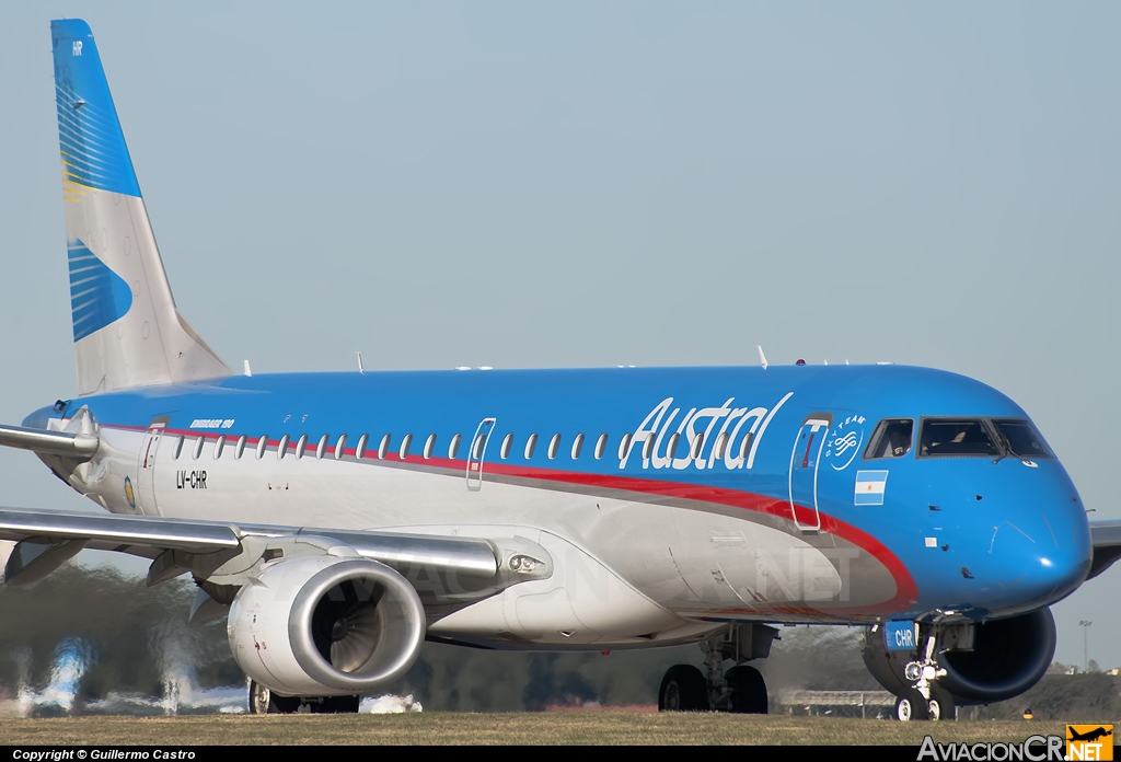 LV-CHR - Embraer 190-100IGW - Austral Líneas Aéreas