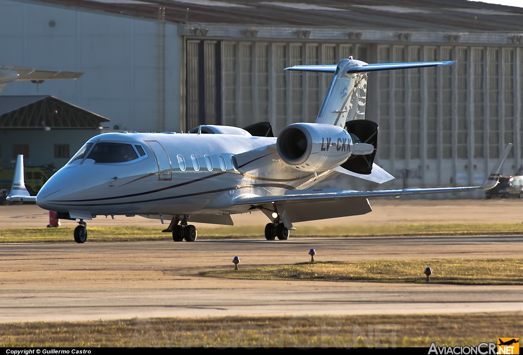 LV-CKK - Learjet 60 - Privado