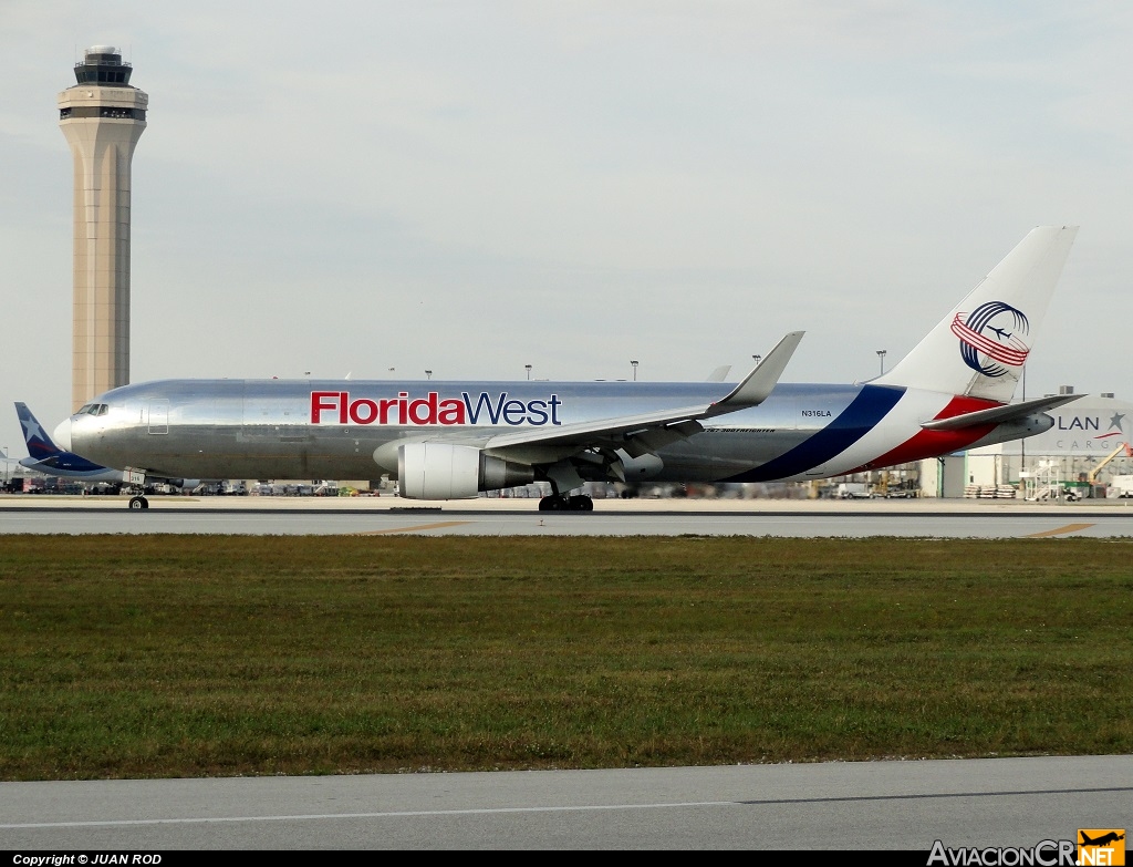 N316LA - Boeing 767-316F(ER) - Florida West