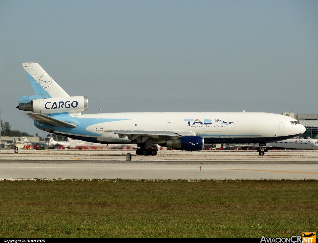 CP-2555 - McDonnell Douglas DC-10-30F - TAB - Transportes Aéreos Bolivianos