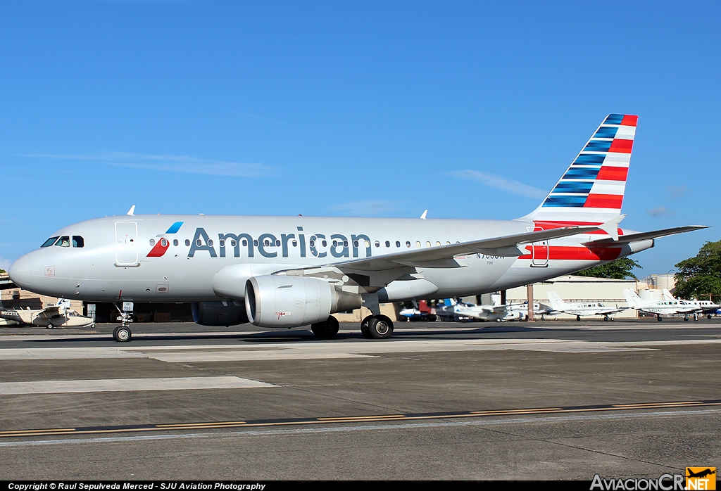 N700UW - Airbus A319-112 - American Airlines (US Airways)