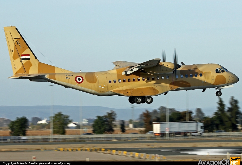 SU-BRV - CASA C-295M - Egipto Fuerza Aérea