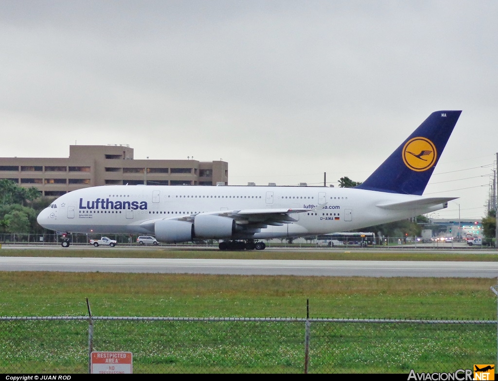 D-AIMA - Airbus A380-841 - Lufthansa