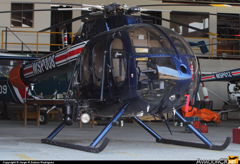 MSP008 - Mcdonnell Douglas MD600N - Ministerio de Seguridad Pública - Costa Rica