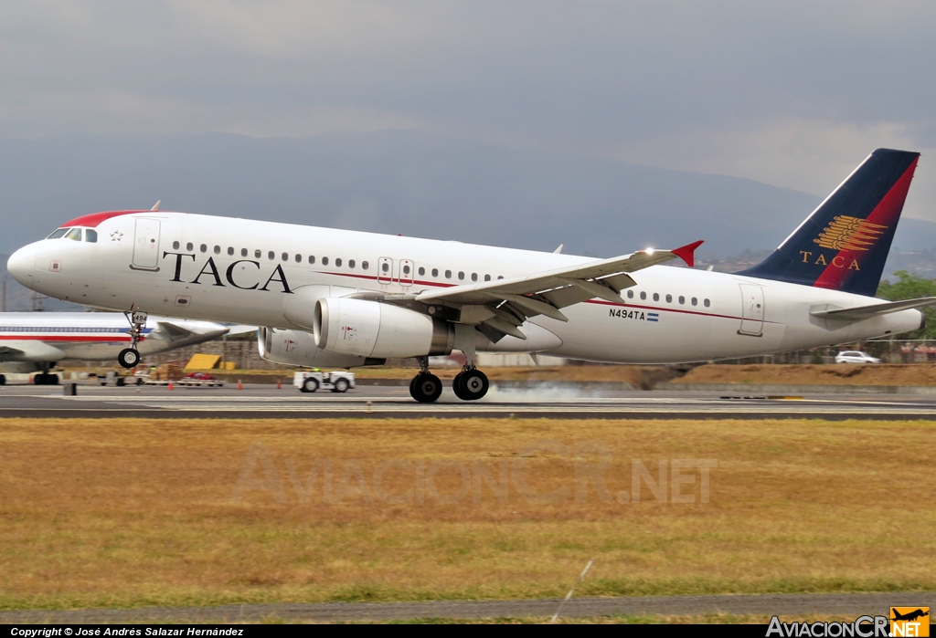 N494TA - Airbus A320-233 - TACA