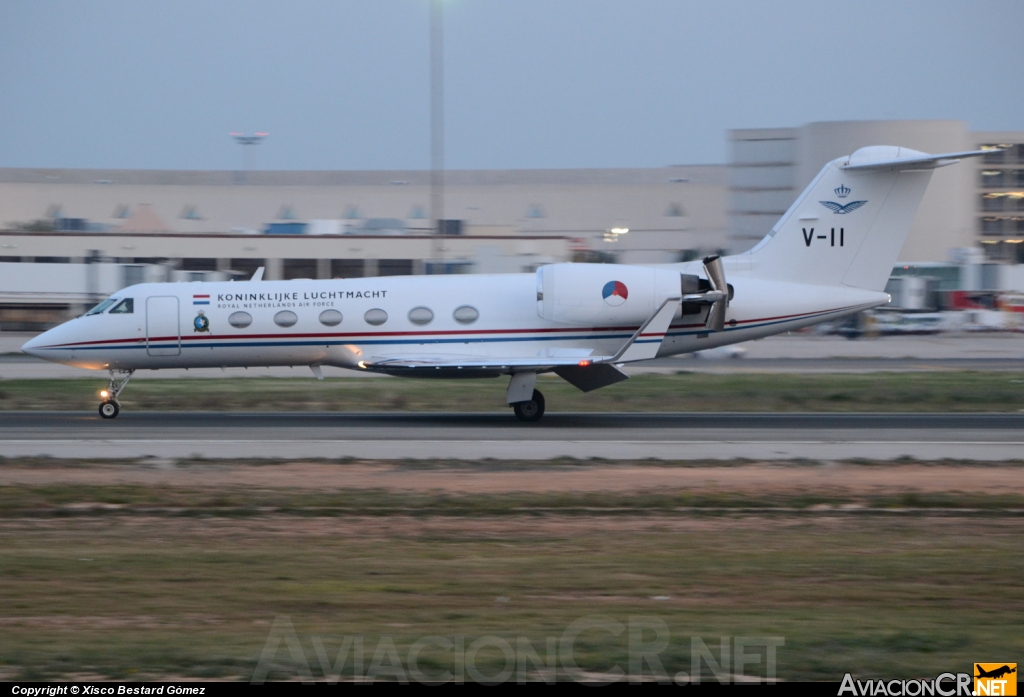 V-11 - Gulfstream Aerospace G-IV Gulfstream IV-SP - Netherlands - Air Force