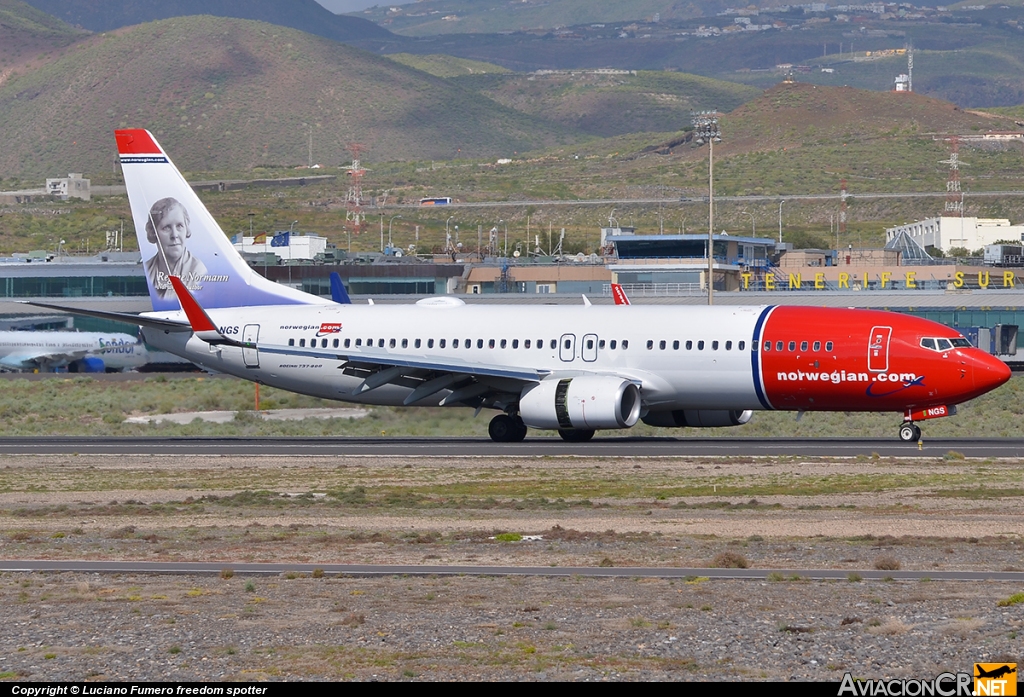 LN-NGS - Boeing 737-8JP - Norwegian Air Shuttle