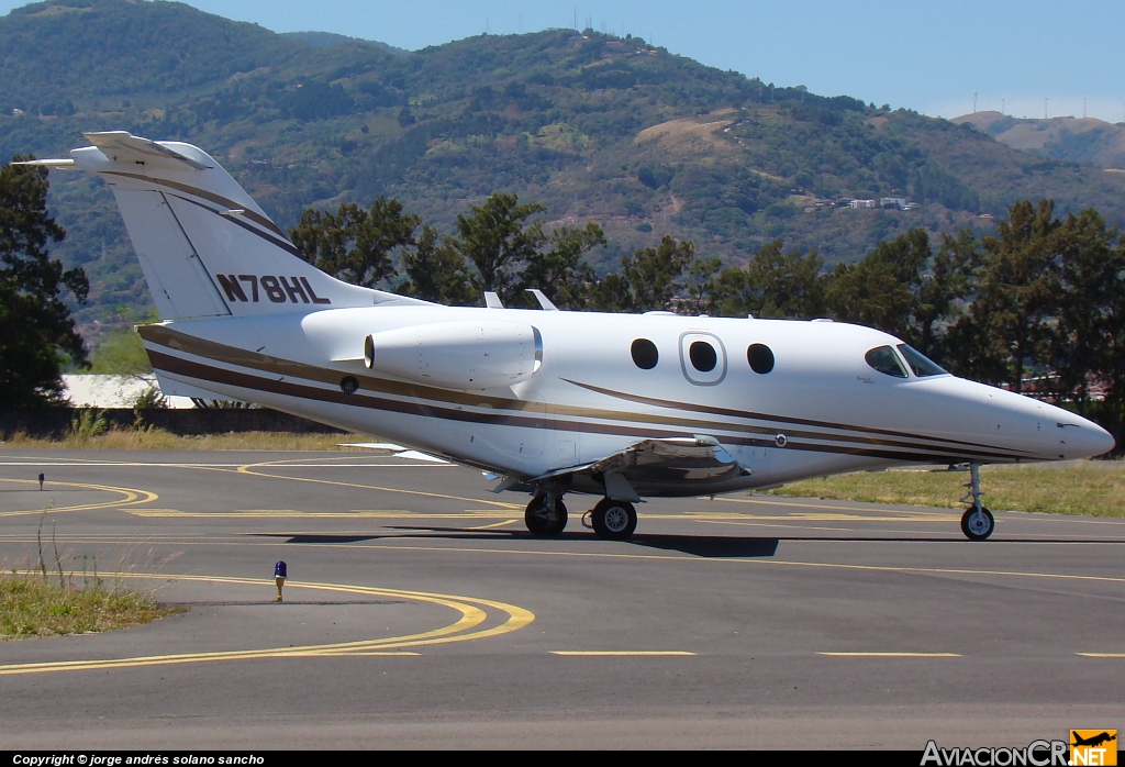 N78HL - Hawker Beechcraft 390 Premier IA - Privado