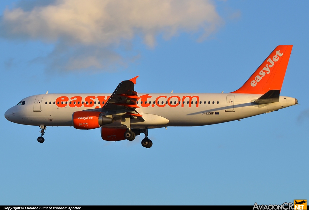 G-EZWF - Airbus A320-212 - EasyJet