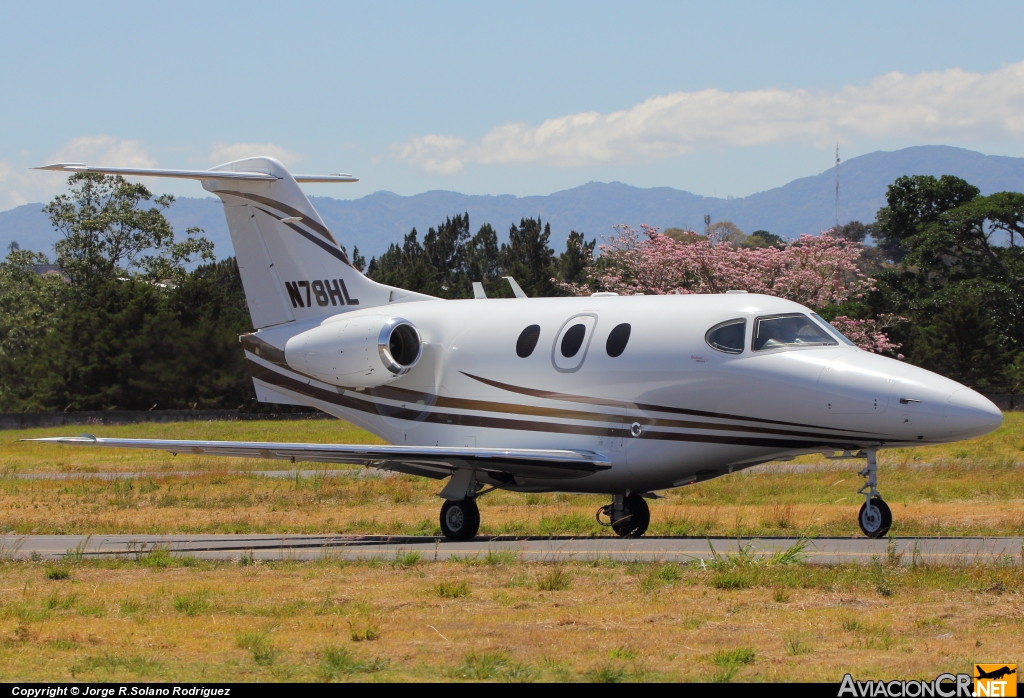 N78HL - Hawker Beechcraft 390 Premier IA - Privado