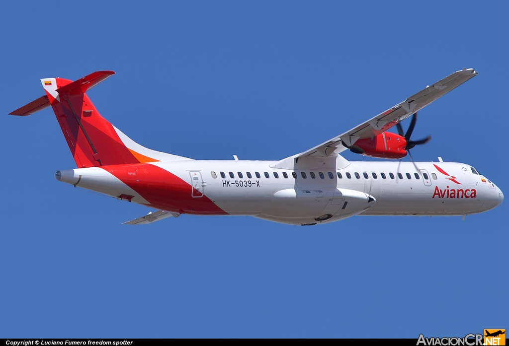 HK-5039 - ATR 72-212A - Avianca