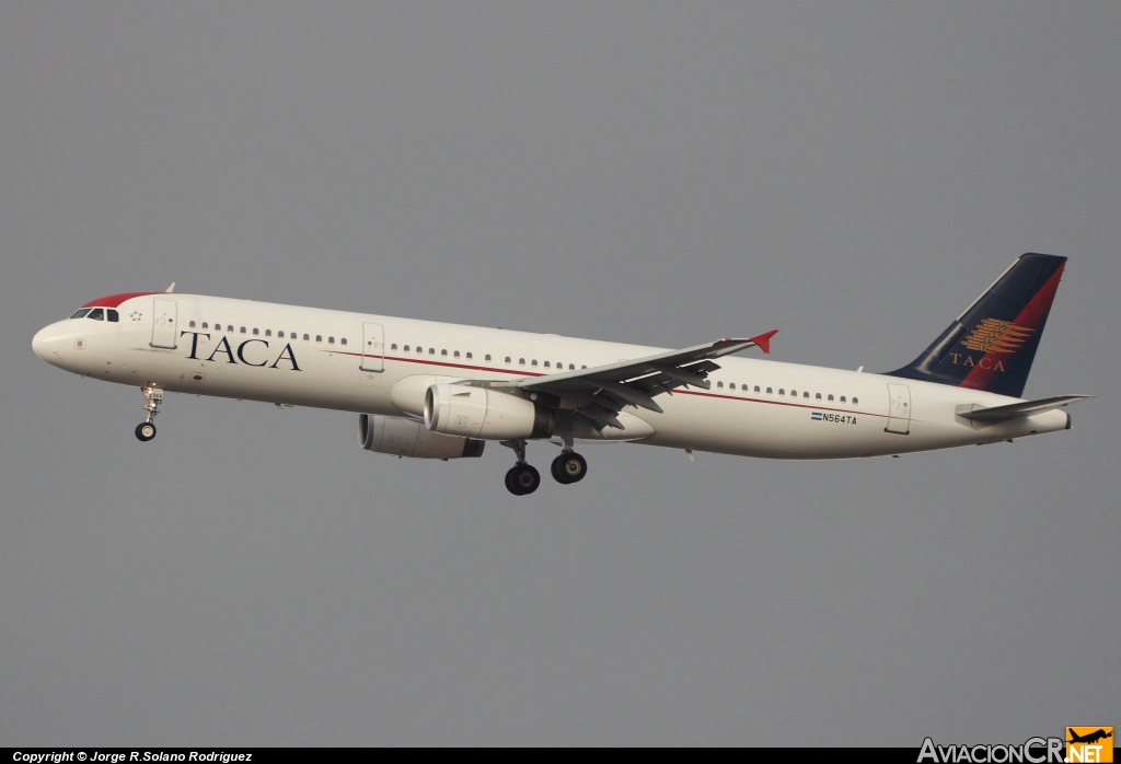 N564TA - Airbus A321-231 - TACA