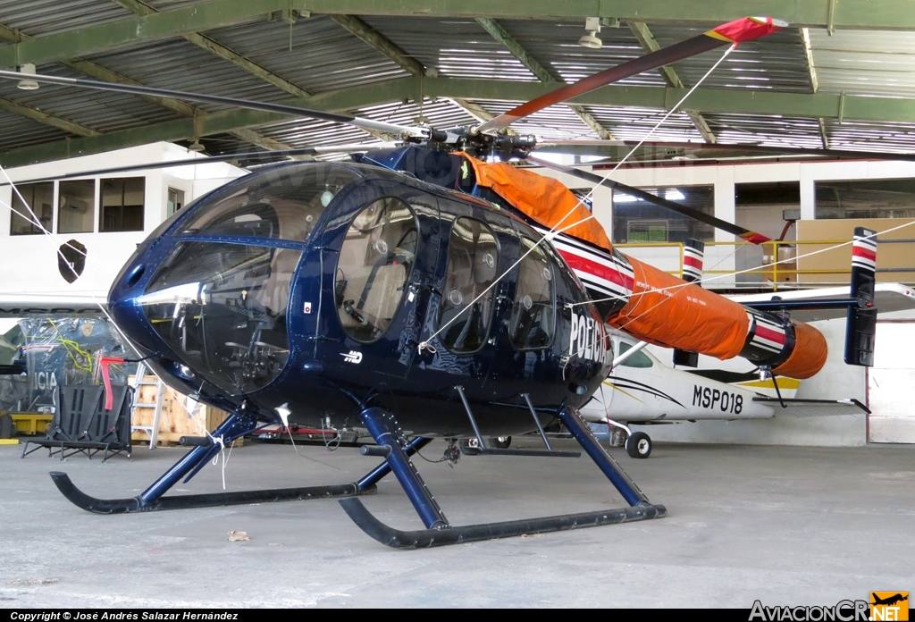 MSP007 - Mcdonnell Douglas MD600N - Ministerio de Seguridad Pública - Costa Rica