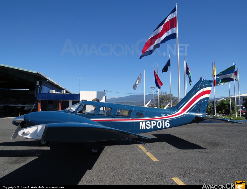 MSP016 - Piper PA-34-200T Seneca II - Ministerio de Seguridad Pública - Costa Rica