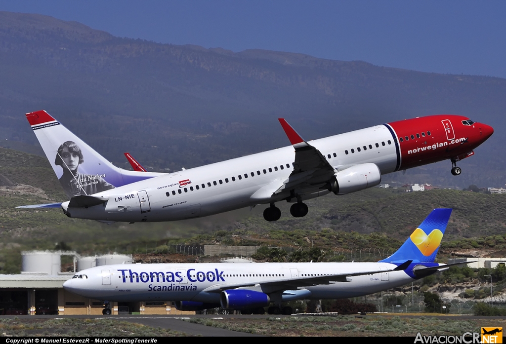 LN-NIE - Boeing 737-8JP - Norwegian Air Shuttle