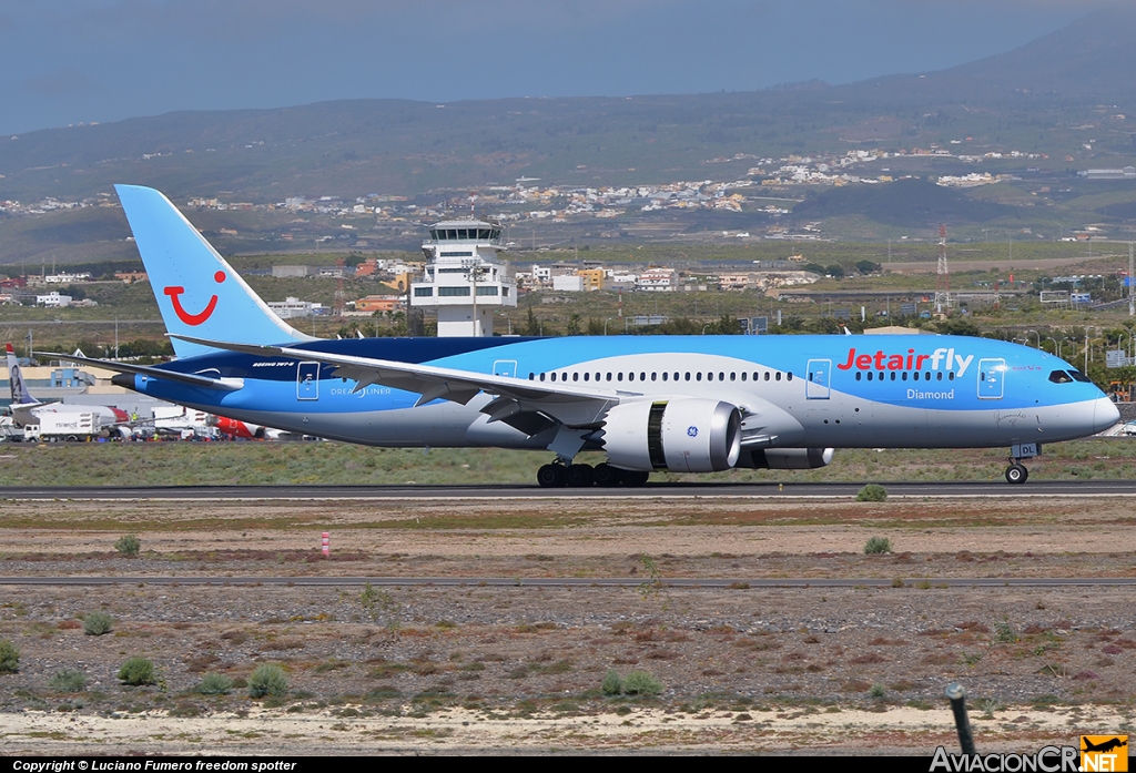 OO-JDL - Boeing 787-8 Dreamliner - Jetairfly (TUI Airliners Belgium)