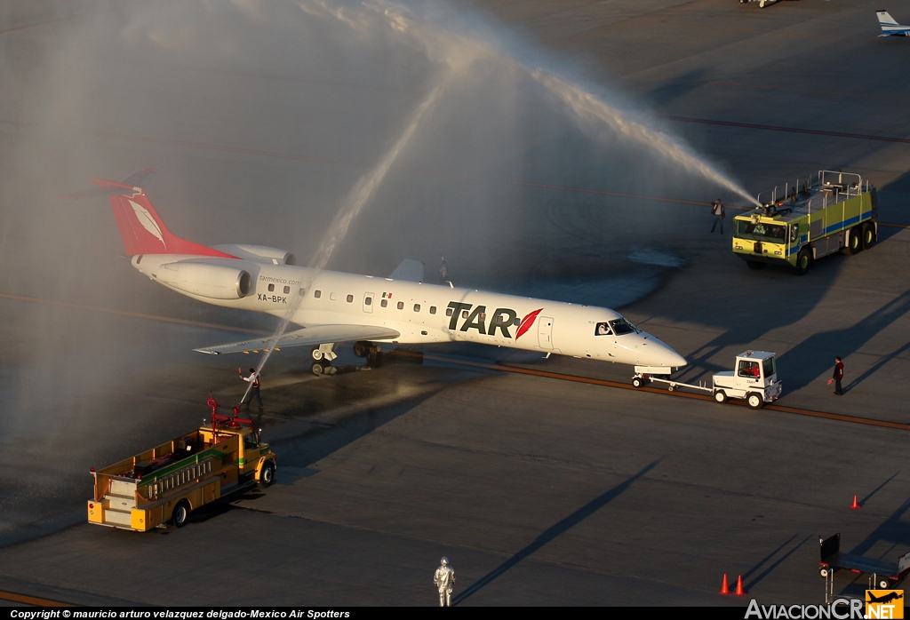 XA-BPK - Embraer EMB-145LR (ERJ-145LR) - TAR Aerolineas ( Transportes Aereos Regionales )