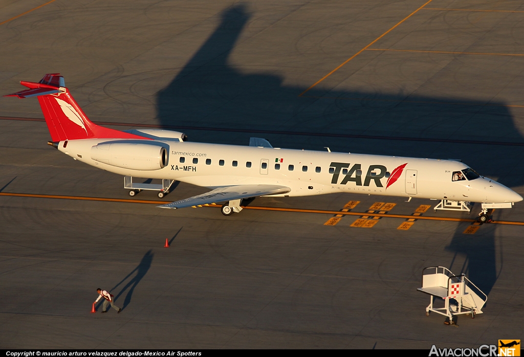 XA-MFH - Embraer EMB-145LR (ERJ-145LR) - TAR Aerolineas ( Transportes Aereos Regionales )