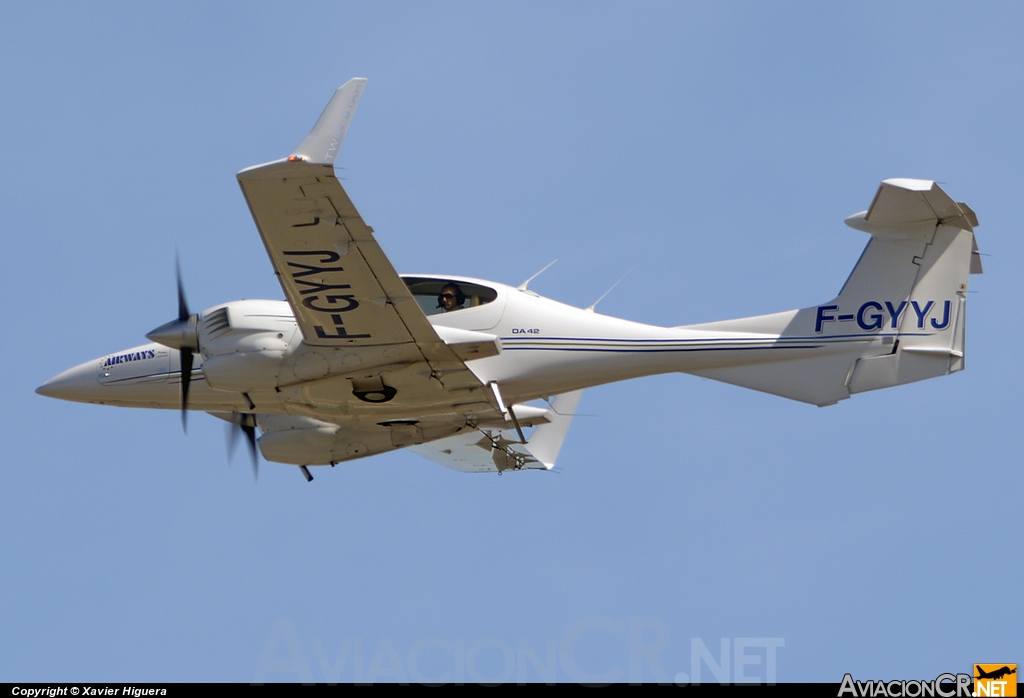 F-GYYJ - Diamond Aircraft DA-42 Twin Star - Privado